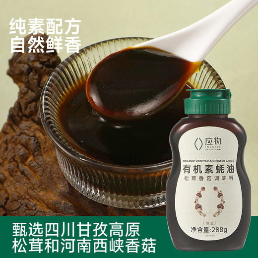 应物有机素蚝油 美味鲜香 不含五辛 纯素酱料 商品图1