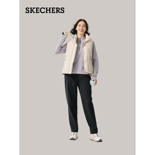 Skechers斯凯奇 女梭织长裤 P425W245-0018 商品图3