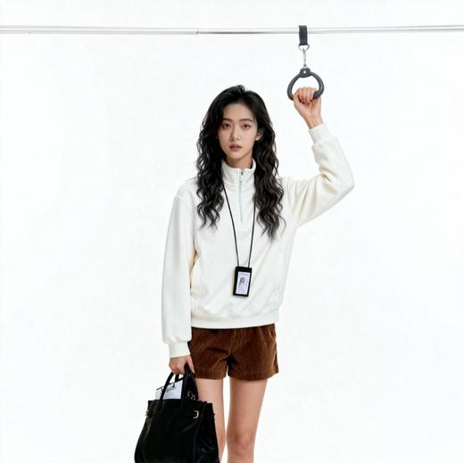 【NICESELF 都市运动户外速干长T恤】【NICESELF  春季半拉链立领卫衣男女款】吸湿速干｜光子抗菌｜UPF100+防紫外线｜注入全天候清爽保障 商品图10