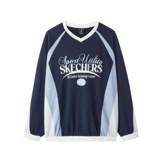 Skechers斯凯奇 中性针织套头卫衣 L125U048-002Z 商品图0