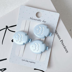 萌趣ZY蓝色小鱼夹BYHL组合夹-纪念日百货门店同款169447131