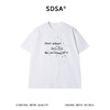 815SDSA男装2026新款高贵轻奢美式复古印花字母圆领短袖T恤时尚百搭 商品缩略图1