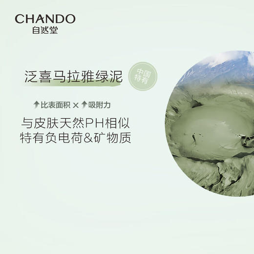 自然堂 喜马拉雅茶泥净颜清洁面膜100g 6947991269631 商品图2