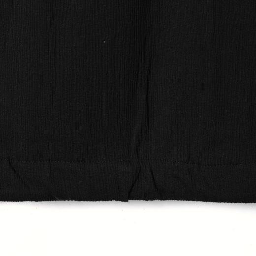 SDSA男装2026新款轻奢韩版半拉链立领短袖T恤百搭下摆松紧设计 商品图4