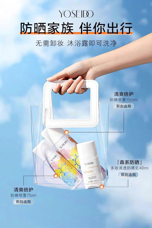 养生堂清爽倍护防晒喷雾SPF50+PA++++ 商品图2