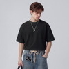 【100%棉】圣得西男士短袖t恤2026新款春季简约日常休闲圆领上衣 商品缩略图11