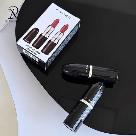 【秒杀】新版子弹头【MAC水漾晶亮唇膏口红】套盒 奶油滋润易上色 商品图4