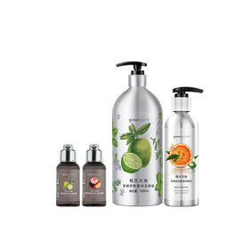 格兰大地 雨后松林洗面奶200ml+沐浴凝胶600ml+沐浴凝胶35ml*2 GLDD261