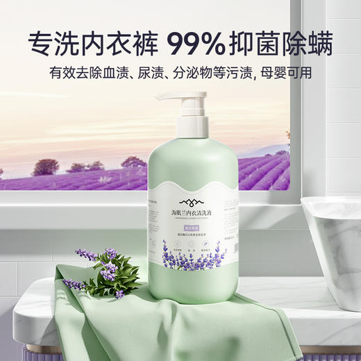 海肌兰 内衣清洗液520ml薰衣草泵头款*1+80ml*1 6975415470202 商品图2