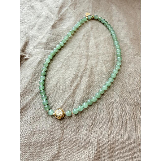 【非质量问题不退换】【贝拉推荐】无尘.清欢 和田玉长串手串 三色系空灵盈润 以玉养人【配有证书】 商品图7