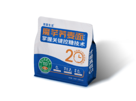 【低GI魔芋荞麦面减脂期推介0脂肪健身代餐】简棠生活低GI魔芋荞麦面260g*3袋