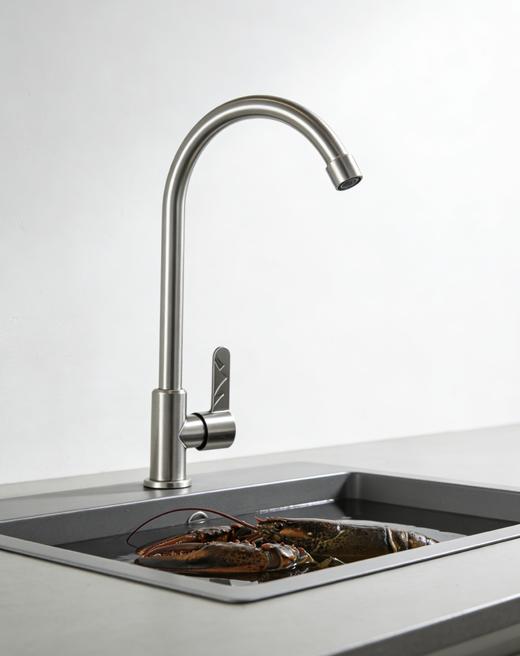 6377知夏不锈钢单冷-枪灰 商品图2