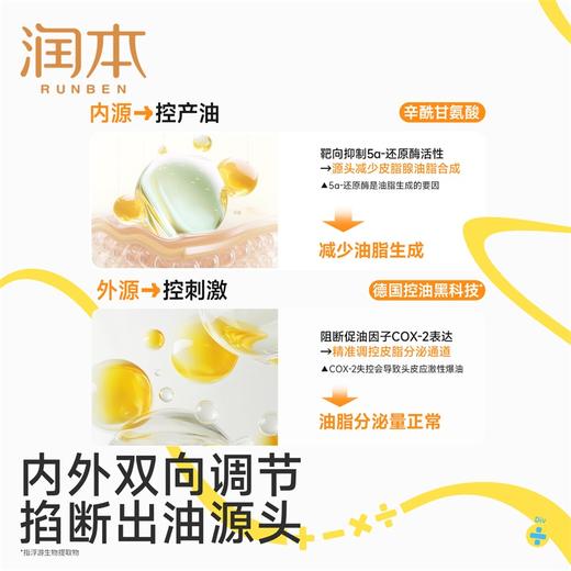 润本 青少年控油蓬松洗发水380ml 6971435254594 商品图4