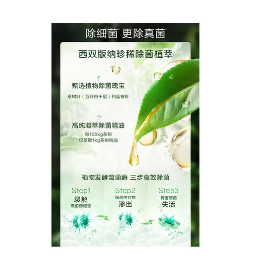 立白 卫仕天然除菌洗衣液（青翠茶园）2kg 6920174776614 商品图4