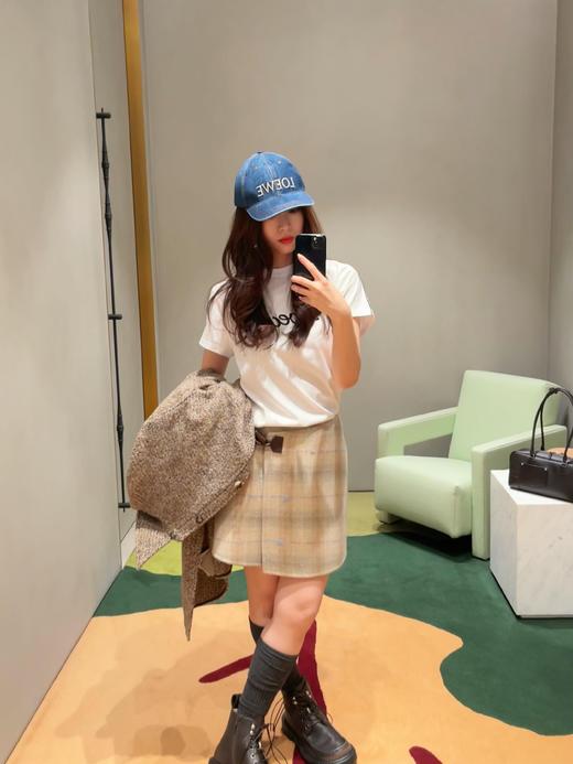 罗意威 26Ss春夏新款 简约字母LOGO线条短袖T恤（MM） 商品图5