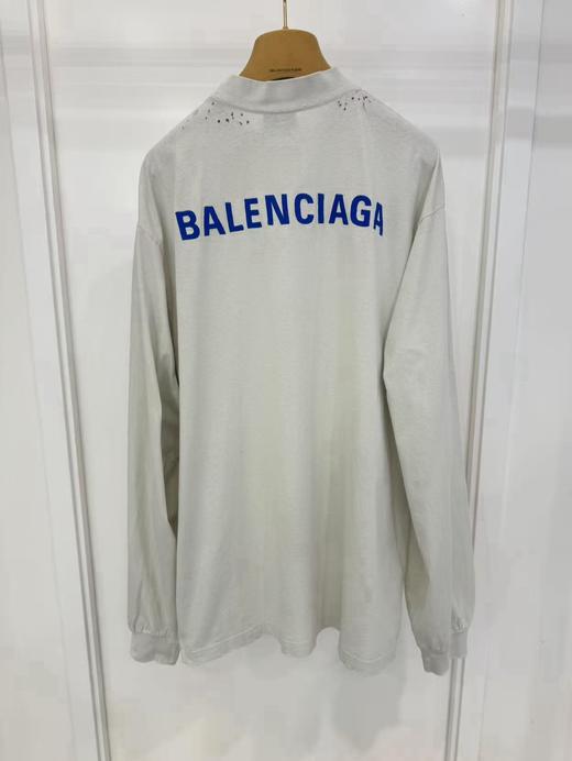 男款前后字母长袖T恤偏大hu004 商品图1