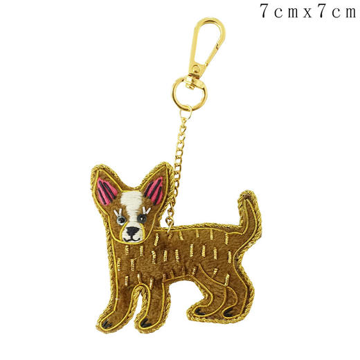 HUJI祤集进口刺绣挂件 商品图5