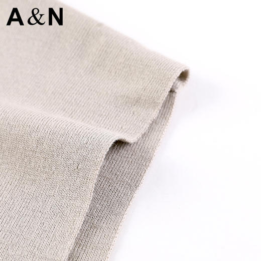 安东尼奥A&N 【羊绒+桑蚕丝+羊毛】软糯亲肤百搭马甲男通勤开衫V领内搭背心坎肩4459988 商品图5