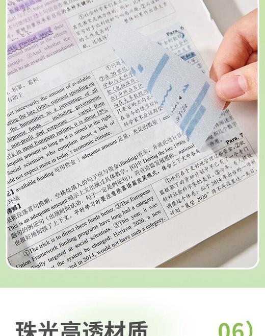 如苔126抽盒装抽拉&100抽抽取式&40张横线扩张便利贴 商品图7