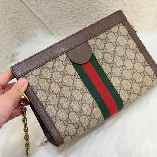 GUCCI Ophidia 小号 老花 信封包 商品图1