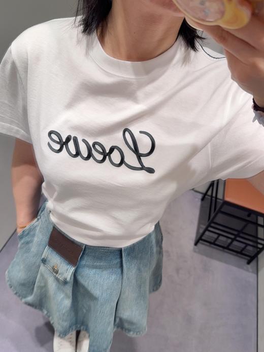 罗意威 26Ss春夏新款 简约字母LOGO线条短袖T恤（MM） 商品图1