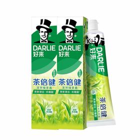 好来 茶倍健龙井薄荷牙膏90g*2支 hlljbh02