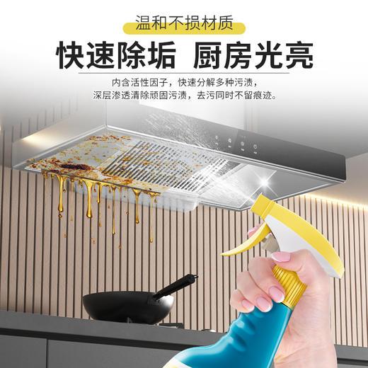 芊洁净  厨房重油污净500g/瓶 商品图5