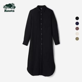 【2件9折】【ROOTS】女式ISLA衬衫裙