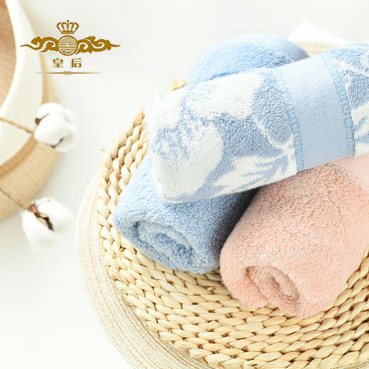 皇后 国色天香系列加厚抗菌毛巾2条装 8880F2 商品图2