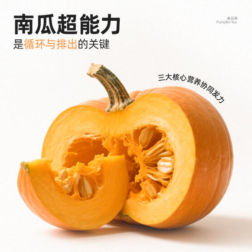 暴肌独角兽南瓜茶消消茶韩女同款控水补钾排钠袋泡茶免煮独立包装 商品图3
