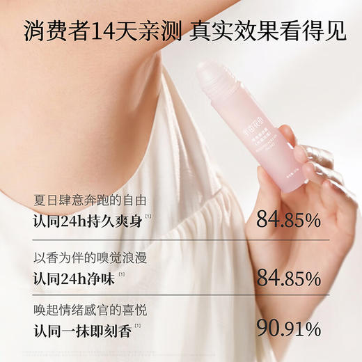 半亩花田 爽身香体露(失重玫瑰)20g BMHT-702 商品图2