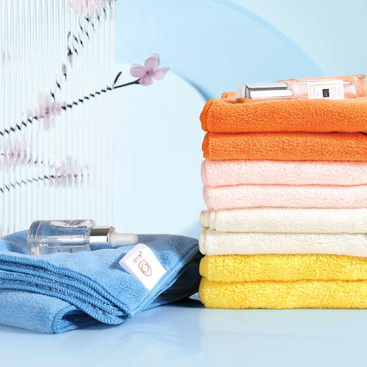 隐形盾 通用抗菌防螨毛巾2条 YM2X-9117 商品图3