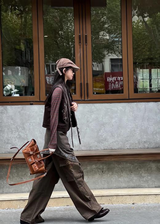 羊皮手提斜挎包zo004 商品图1