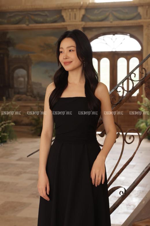 【门店同款】ENJOY夏季网纱多种穿法经典小黑裙 170694421 商品图4