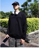 春季踏青必备！男女同款 CK jeans 男女情侣款纯色套头休闲圆领卫衣。 商品缩略图1