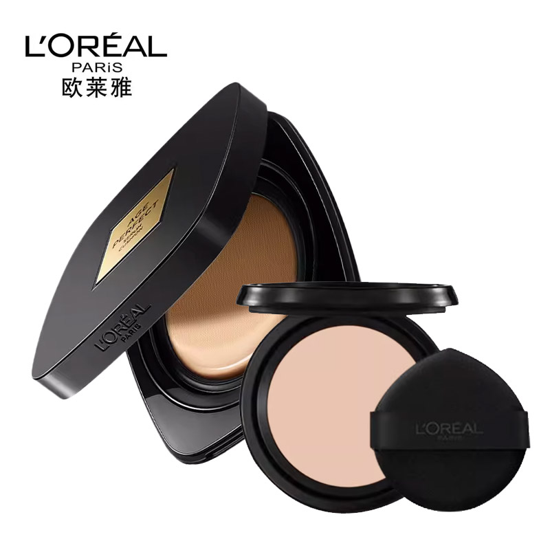 欧莱雅黑金柔光无瑕气垫
