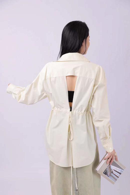 33BAR080429#后背镂空衬衣 商品图1