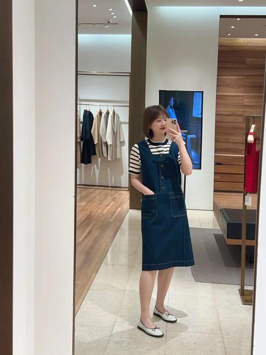 【高品质私服】【IC棉弹牛仔布中长连衣裙】赋予织物优越性能、上乘外观和舒适手感N1295-CC【无标出货 介意慎拍】 商品图1