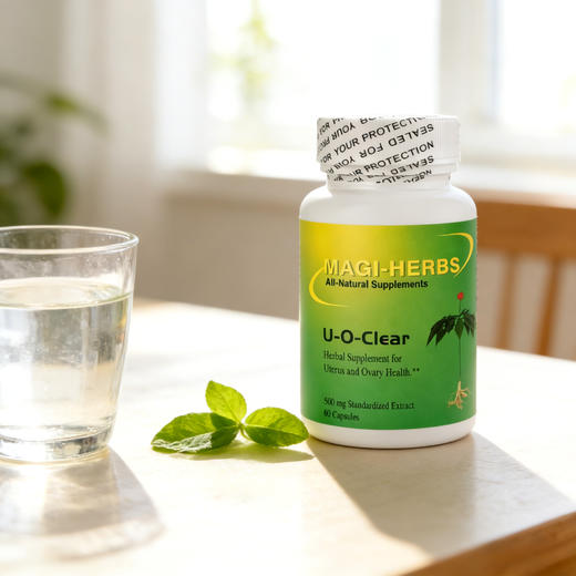 美国Magi-herbs宫巢清U-O-Clear胶囊 60粒 女性卵巢子宫养护 商品图6
