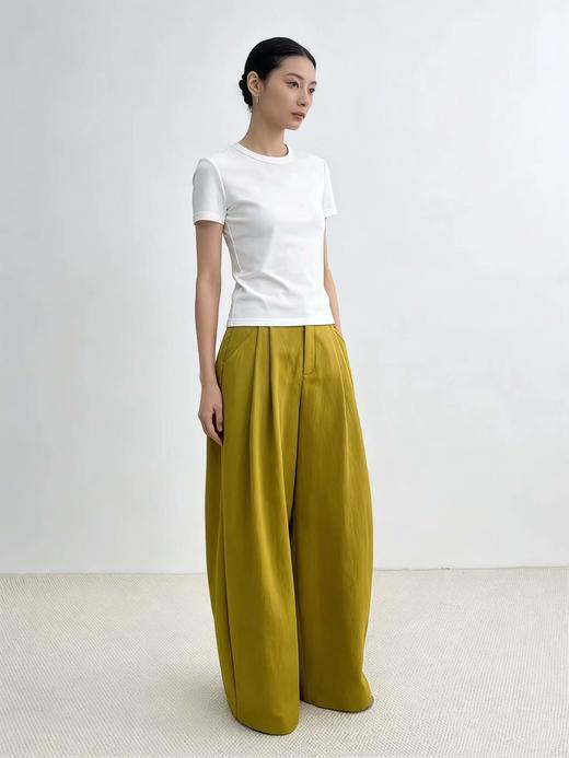 Z52662#时尚柔丝直筒裤 商品图1