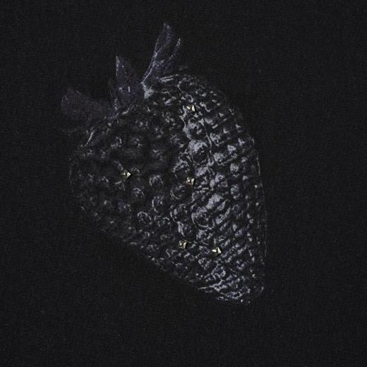 SDSA男装2026新款高贵轻奢潮牌复古草莓印花圆领短袖T恤百搭上衣 商品图4