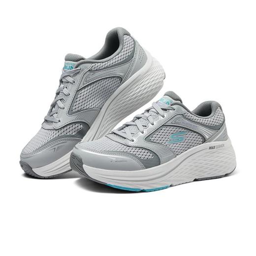 Skechers斯凯奇 女缓震跑步鞋 129615-GYBL 商品图4