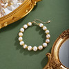 子佩集【风华灼灼】珍珠惜王妃手链【ZSL307】9mm珠镀金花托花片2601 商品缩略图3