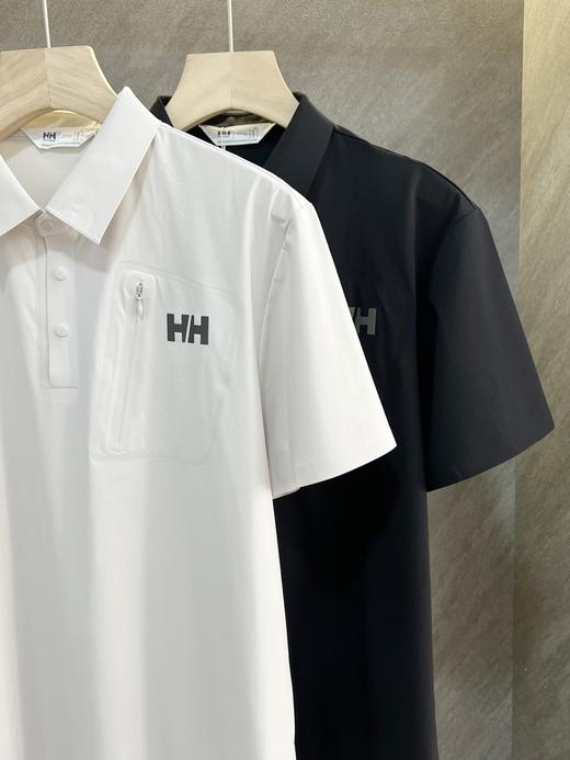 点此购买 海丽汉森夏季男士轻户外休闲商务风速干防晒凉感短袖POLO衫 qk 343390 商品图7