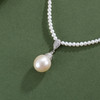 子佩集【岁岁安然】银S925珍珠惜王妃项链【ZZXL005】2.8mm小珠12mm大珠水滴2601 商品缩略图1