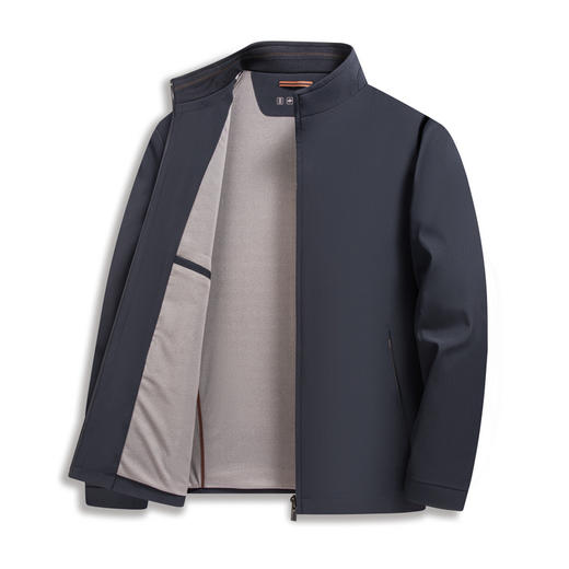 【易打理】圣得西26新款春季男款痞帅高级感外套立领绅士商务夹克 商品图10