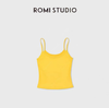 ROMI STUDIO“基础优雅”锦仿棉纯色弹力针织吊带背心RWDSST1627 商品缩略图1