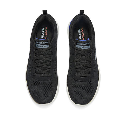 Skechers斯凯奇 男绑带运动休闲鞋 232291-BKBL 商品图3