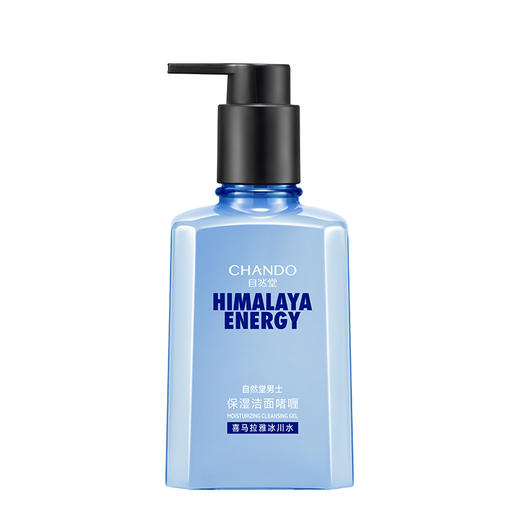 自然堂 男士喜马拉雅冰川透爽保湿洁面啫喱160mL ZHT-160NXJM1 商品图0