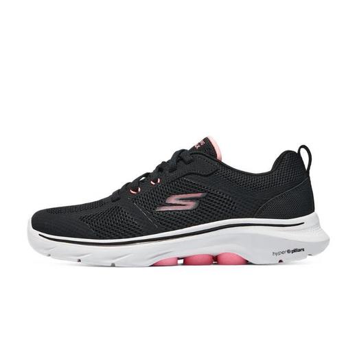 Skechers斯凯奇 女一脚蹬健步鞋 125232-BKHP 商品图0